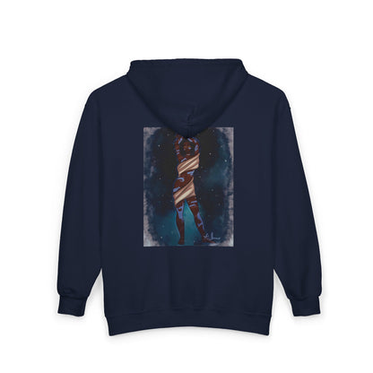 Unisex Heavy Blend™ Full Zip Hooded Sweatshirt (Space)