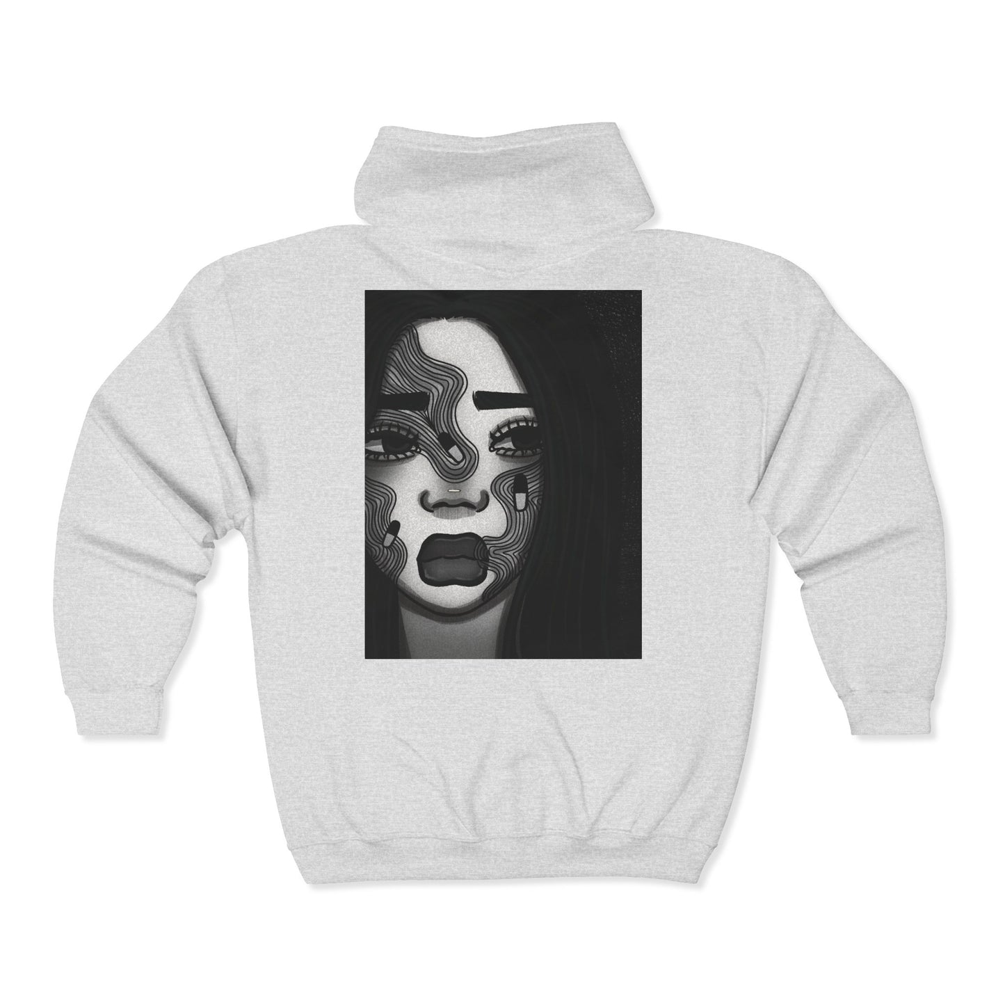 Unisex Zip Up Sweatshirt - Addiction