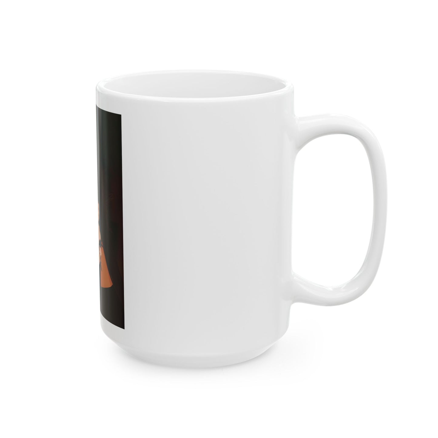 Ceramic Mug, (11oz, 15oz) - Flowers