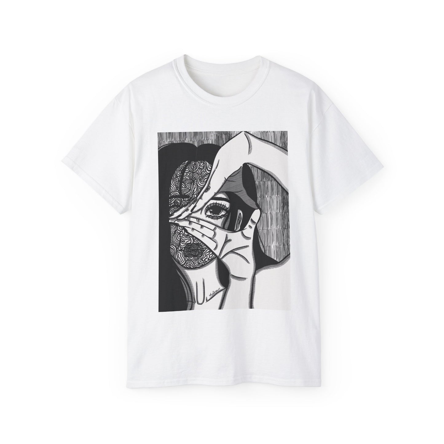 Unisex Ultra Cotton Tee (Illusions)