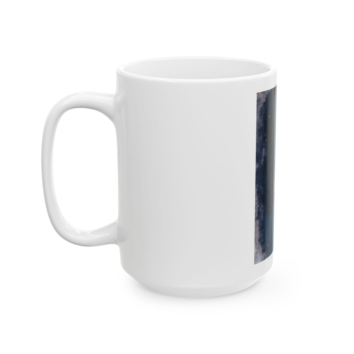 Ceramic Mug, (11oz, 15oz) - Space
