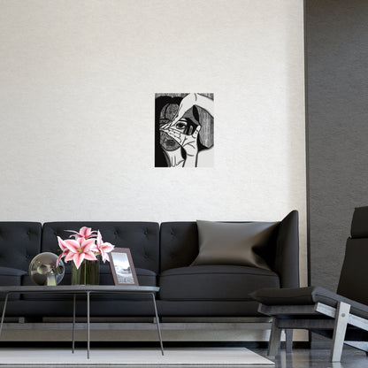 Vertical Matte Poster - Illusions