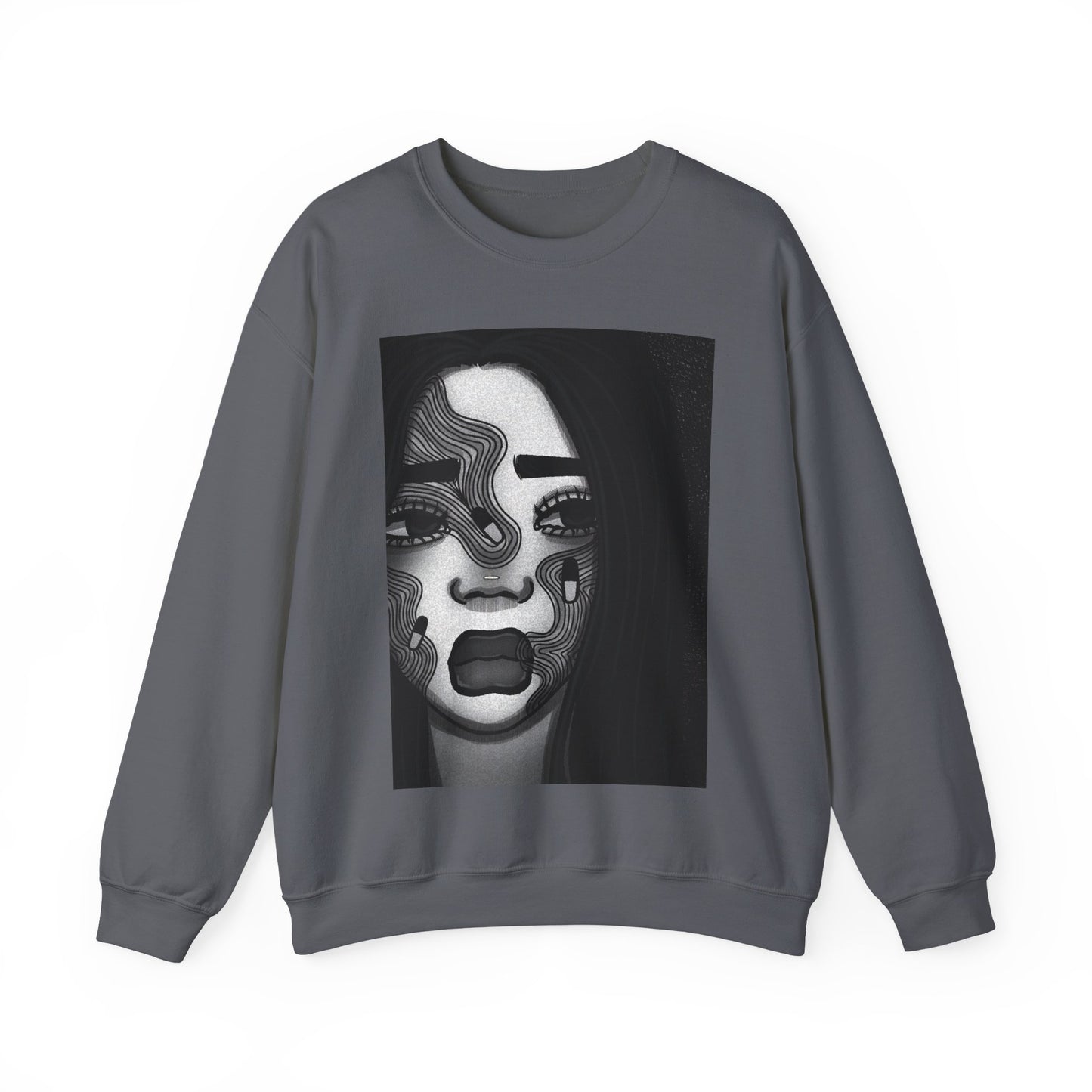 Unisex Heavy Blend™ Crewneck Sweatshirt (Addiction)