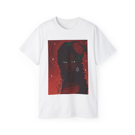 Unisex Ultra Cotton Tee (Rose)