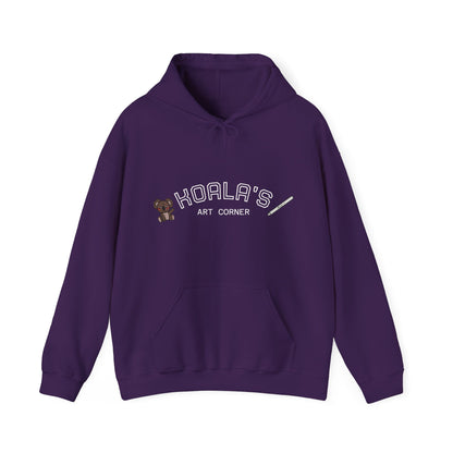 Unisex Heavy Blend™ Hooded Sweatshirt (Blue Rose)