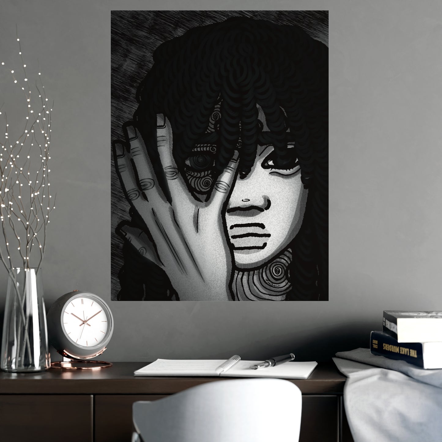 Vertical Matte Poster - Fear
