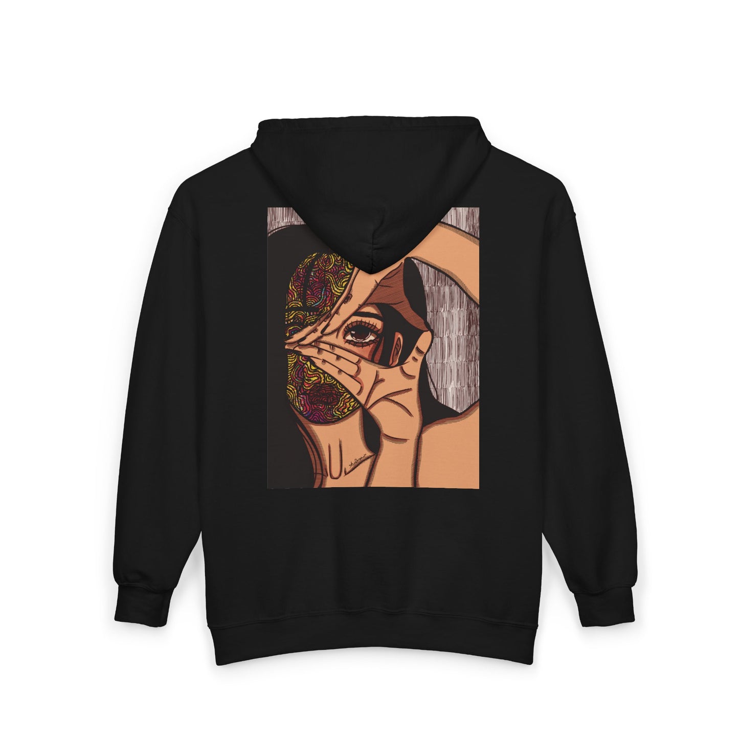 Unisex Zip Up Sweatshirt - Illusions [color]