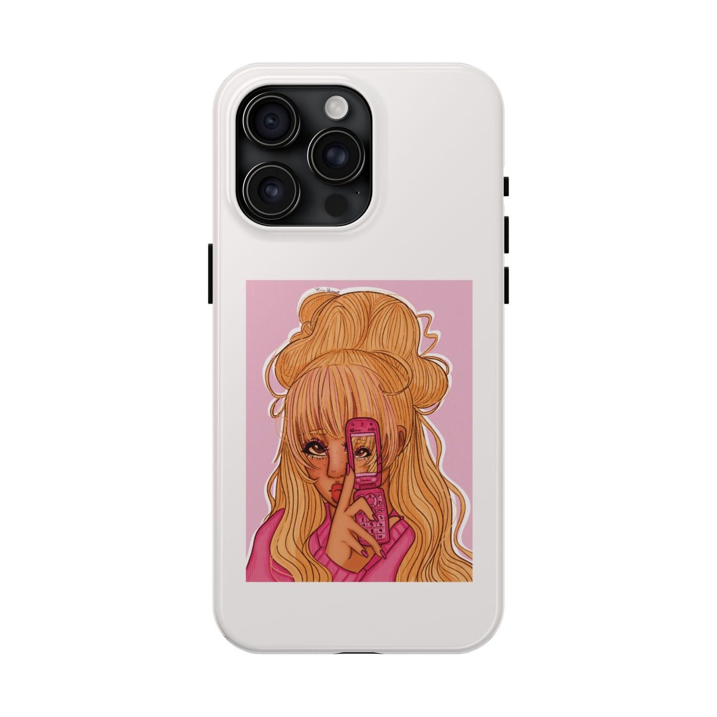 Tough Phone Cases - Pink 90’s Girl