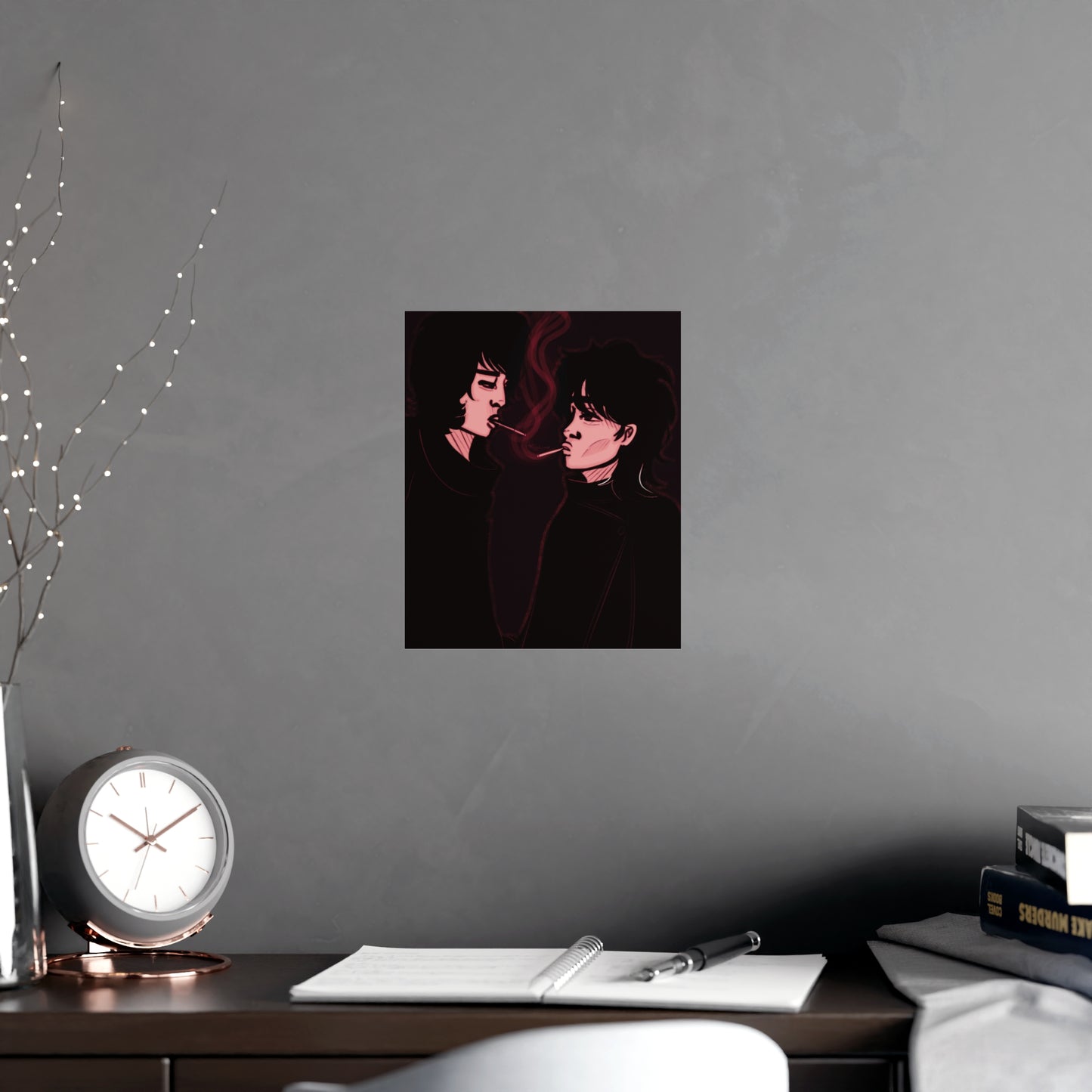 Vertical Matte Poster - Dark Times