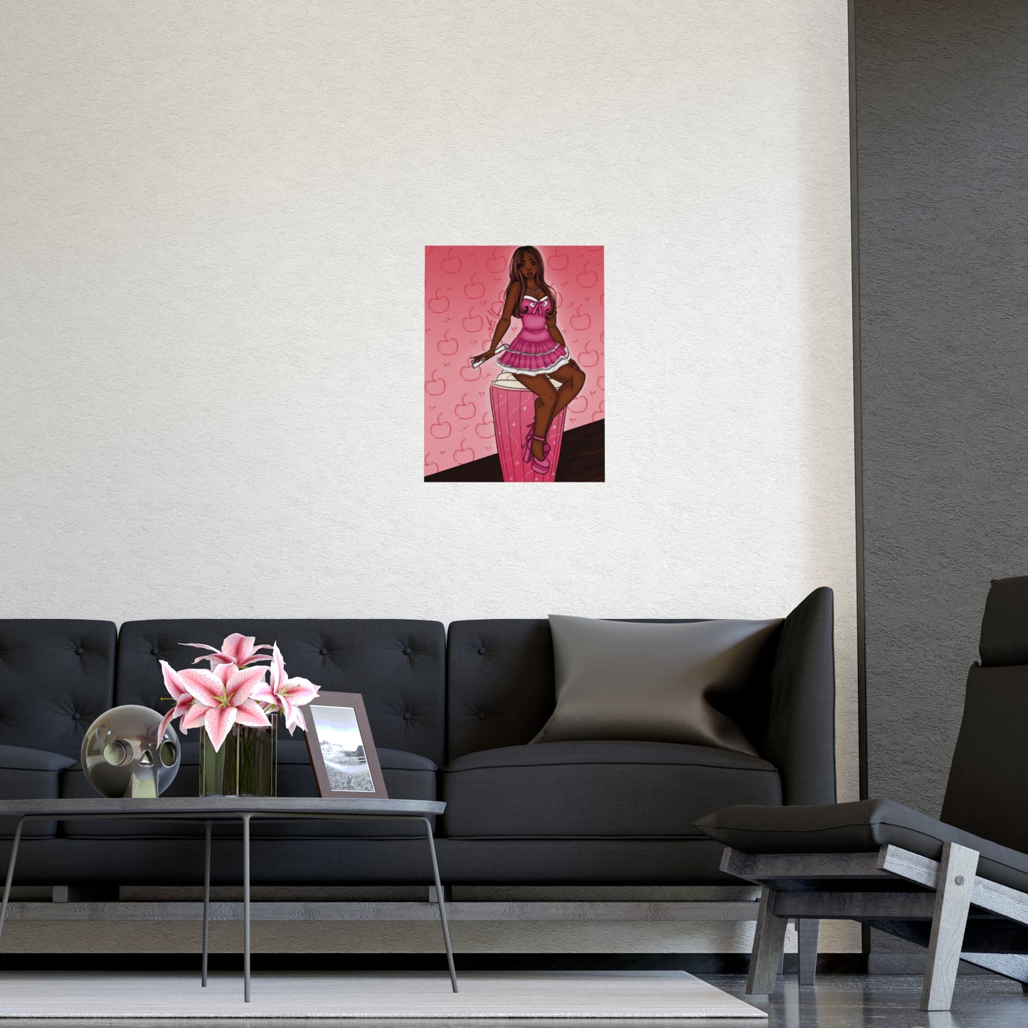Vertical Matte Poster - Milkshake