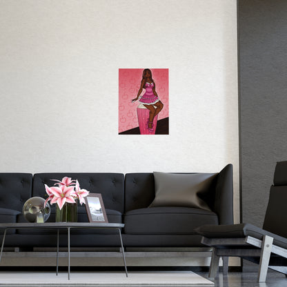 Vertical Matte Poster - Milkshake