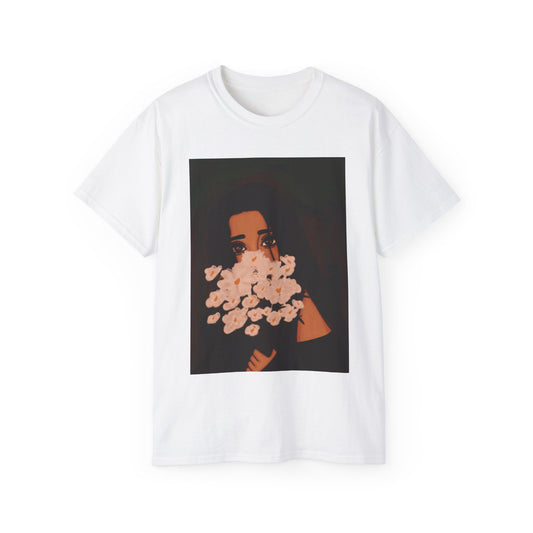Unisex Ultra Cotton Tee (Flowers)