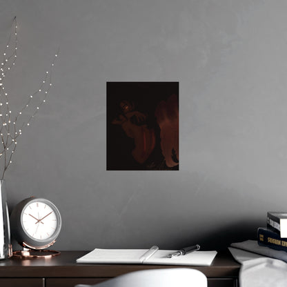 Vertical Matte Poster - Wounded Angel