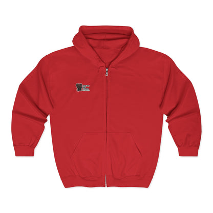 Unisex Zip Up Sweatshirt - Apple