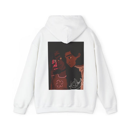 Unisex Heavy Blend™ Hooded Sweatshirt (Black Love)