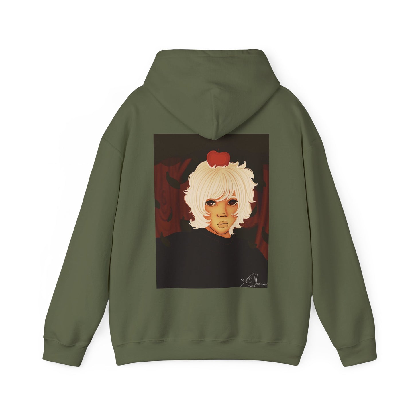 Unisex Heavy Blend™ Hooded Sweatshirt (Apple)