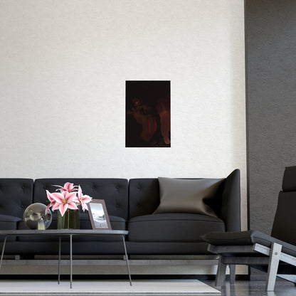 Vertical Matte Poster - Wounded Angel