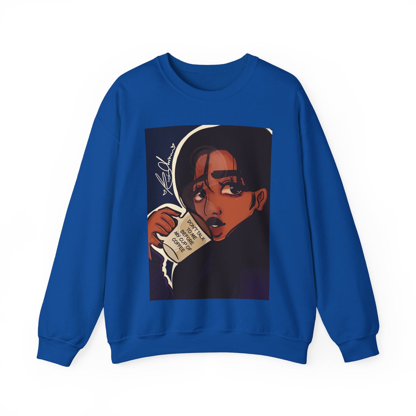 Unisex Heavy Blend™ Crewneck Sweatshirt (Coffee)