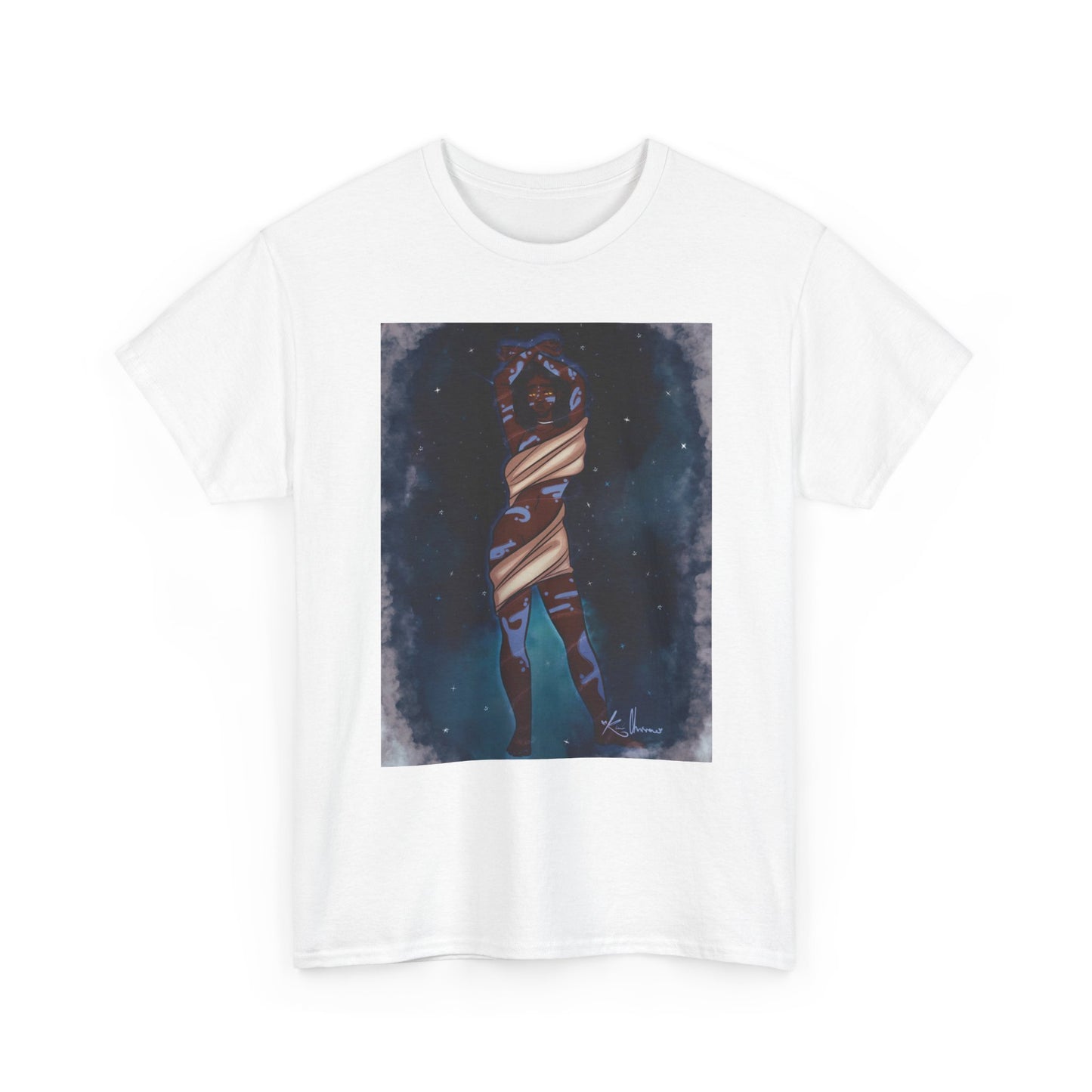 Unisex Heavy Cotton Tee (Space)