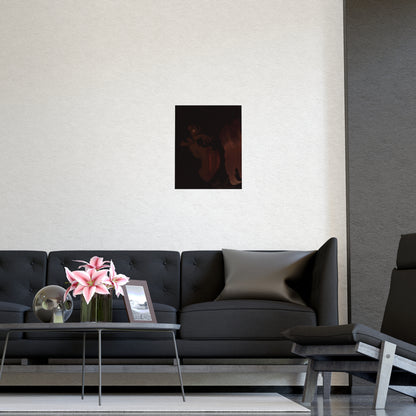 Vertical Matte Poster - Wounded Angel