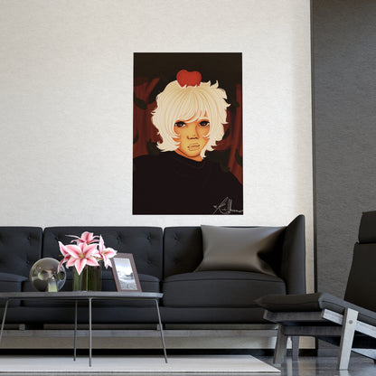 Vertical Matte Poster - Apple