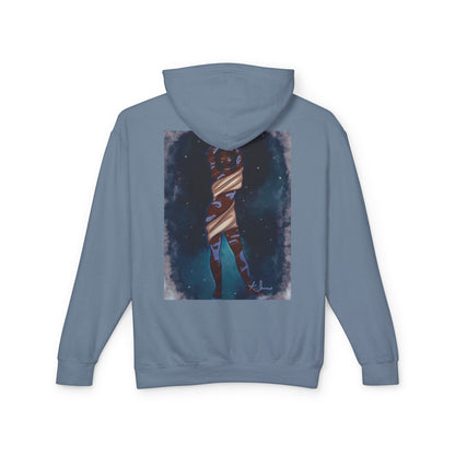 Unisex Lightweight Hooded Sweatshirt (Space)