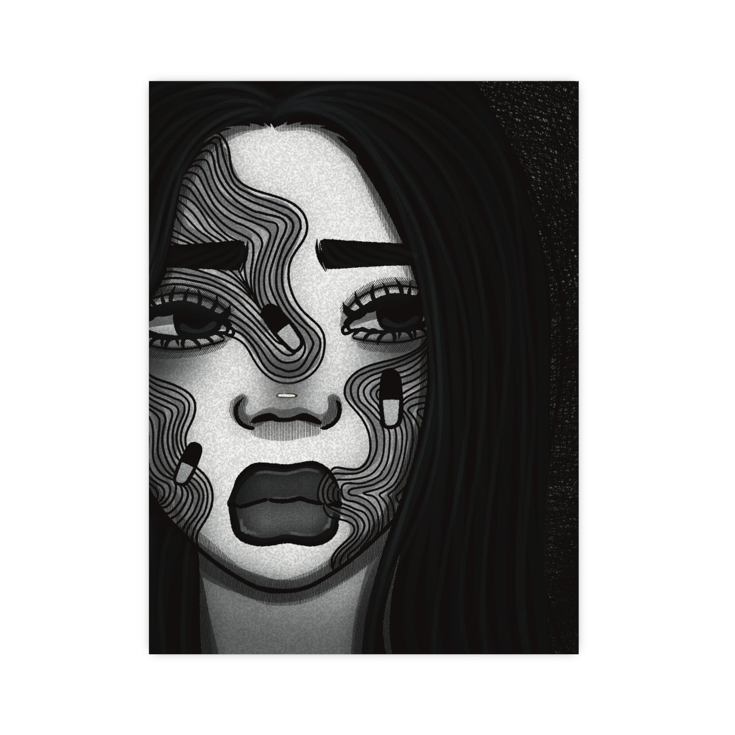 Vertical Matte Poster - Addiction