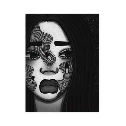 Vertical Matte Poster - Addiction