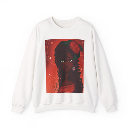 Unisex Heavy Blend™ Crewneck Sweatshirt (Rose)