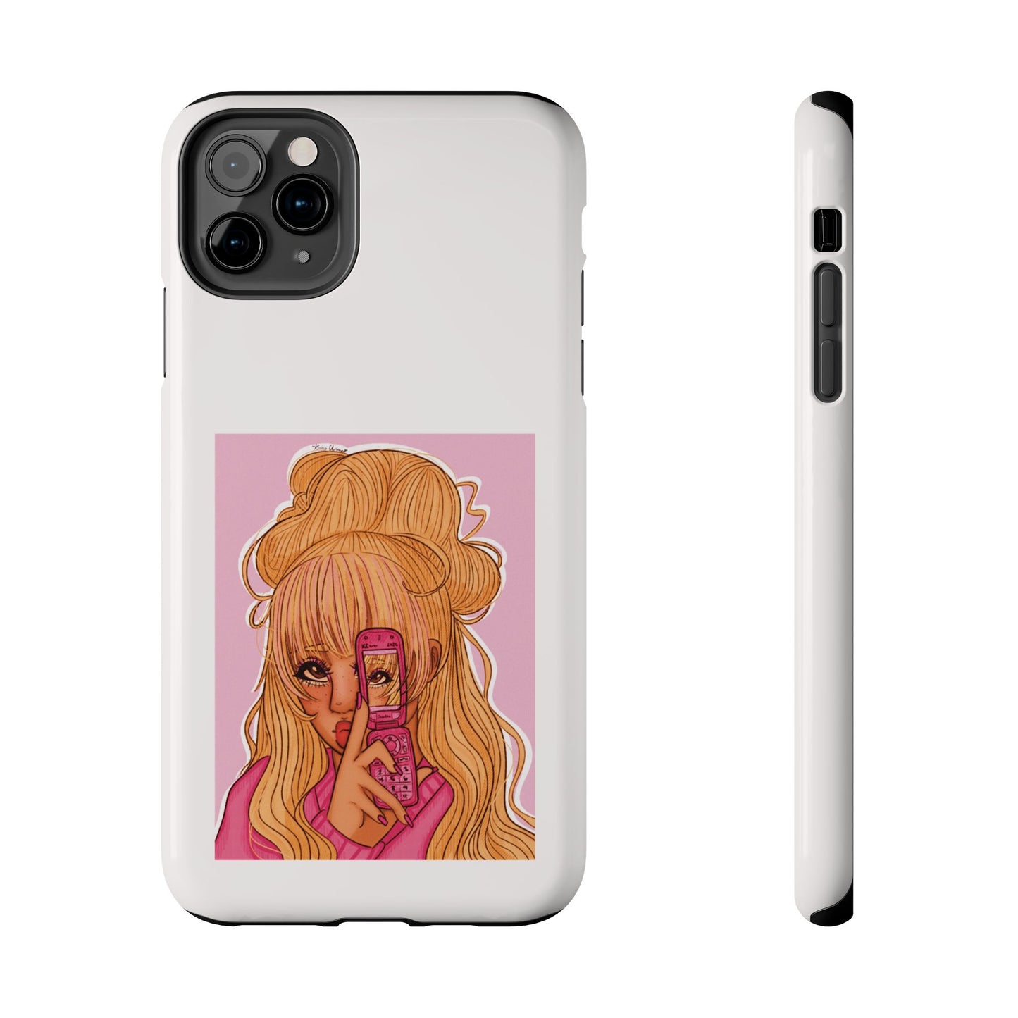 Tough Phone Cases - Pink 90’s Girl