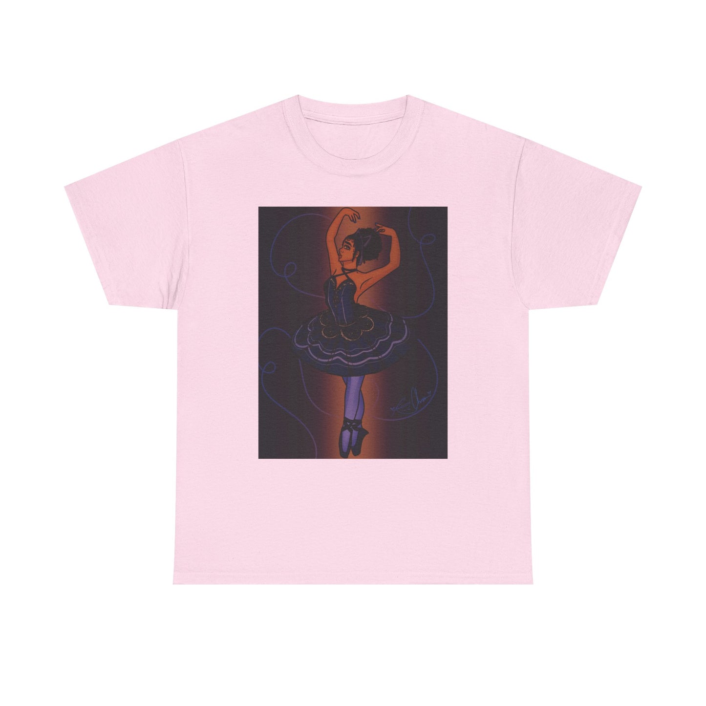 Unisex Heavy Cotton Tee (Ballerina)
