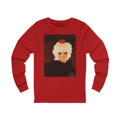 Unisex Jersey Long Sleeve Tee (Apple)