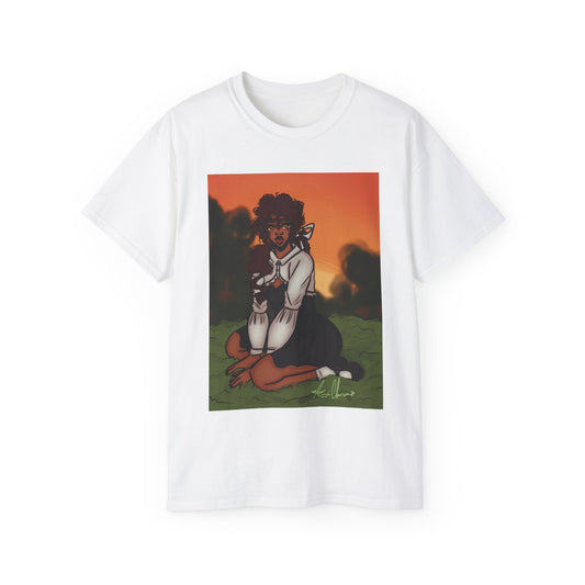 Unisex Ultra Cotton Tee (Sunset)
