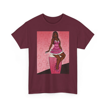 Unisex Heavy Cotton Tee (Milkshake)