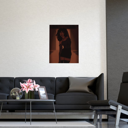 Vertical Matte Poster - Model