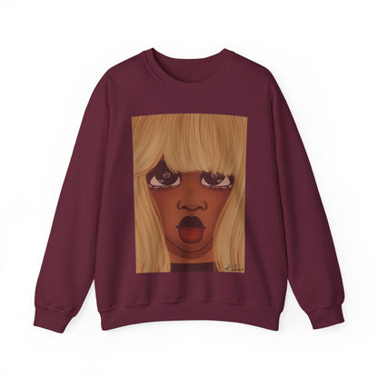 Unisex Heavy Blend™ Crewneck Sweatshirt (Heart Eyes)