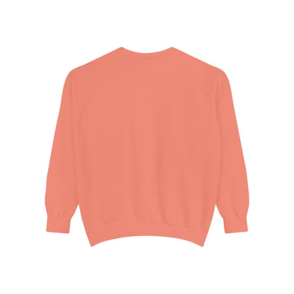 Unisex Garment-Dyed Sweatshirt (Rose)