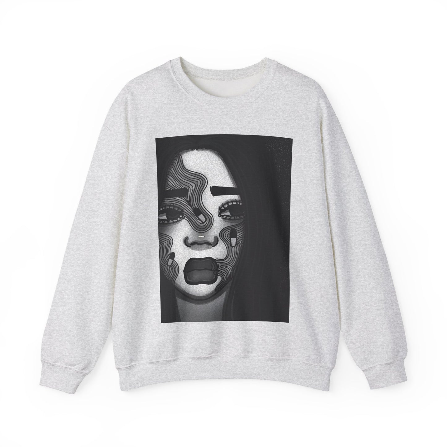 Unisex Heavy Blend™ Crewneck Sweatshirt (Addiction)