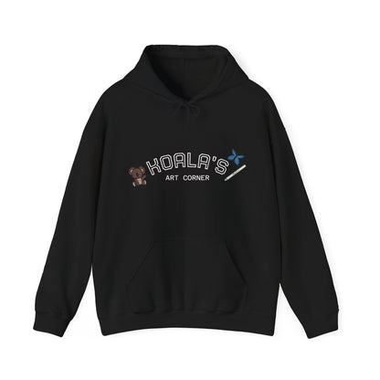 Unisex Heavy Blend™ Hooded Sweatshirt (Blue Butterfly)