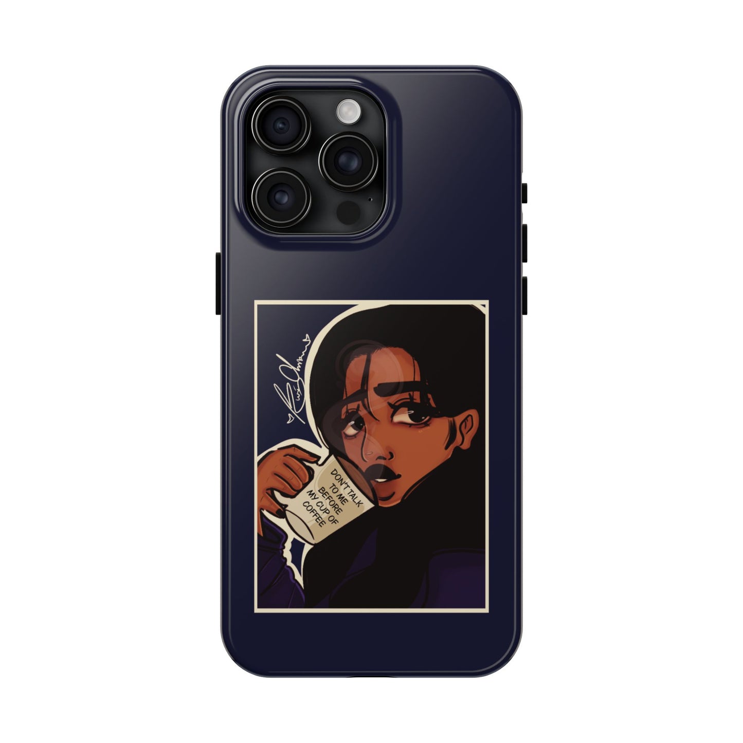 Tough Phone Cases - Coffee
