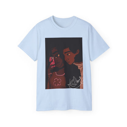 Unisex Ultra Cotton Tee (Black Love)