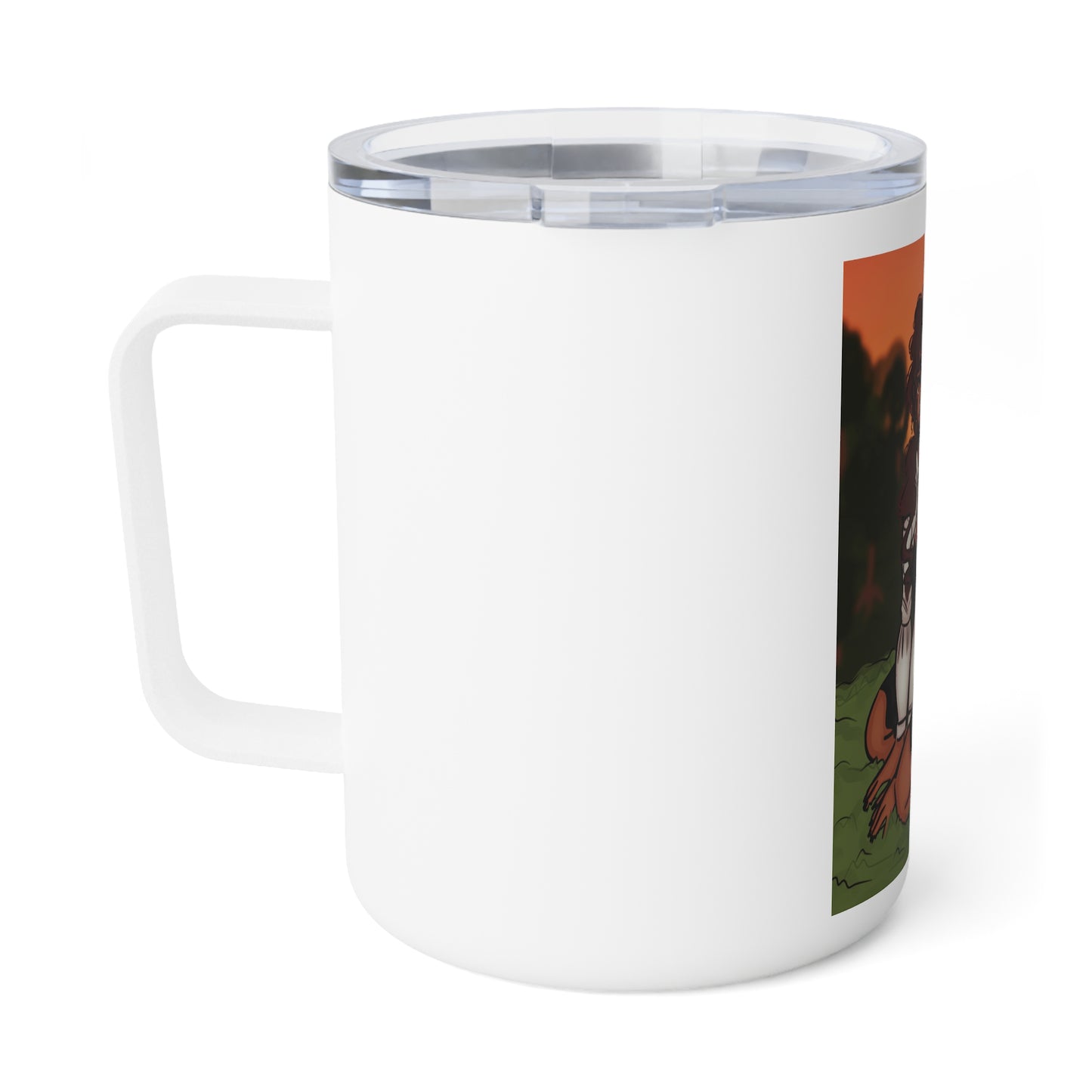 Insulated Coffee Mug, 10oz - Sunset