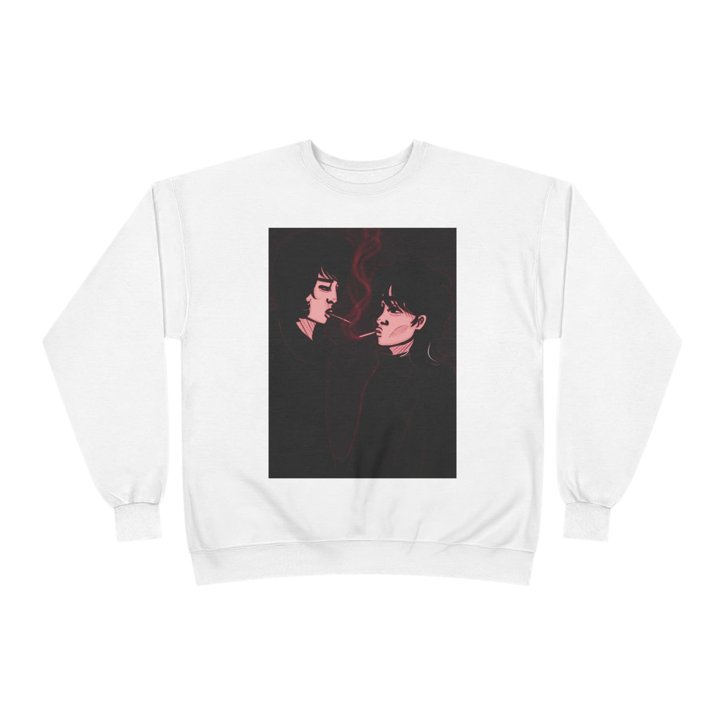 Unisex EcoSmart® Crewneck Sweatshirt (Dark Times)