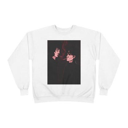 Unisex EcoSmart® Crewneck Sweatshirt (Dark Times)