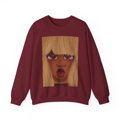 Unisex Heavy Blend™ Crewneck Sweatshirt (Heart Eyes)
