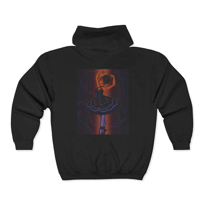 Unisex Heavy Blend™ Full Zip Hooded Sweatshirt (Ballerina)