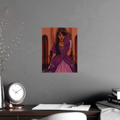 Vertical Matte Poster - Princess