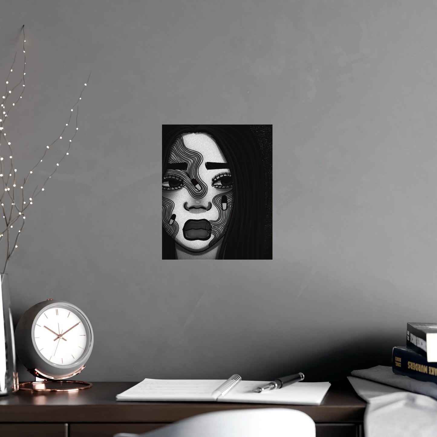 Vertical Matte Poster - Addiction
