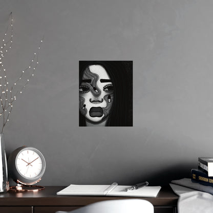 Vertical Matte Poster - Addiction