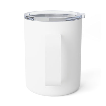 Insulated Coffee Mug, 10oz - Flowers